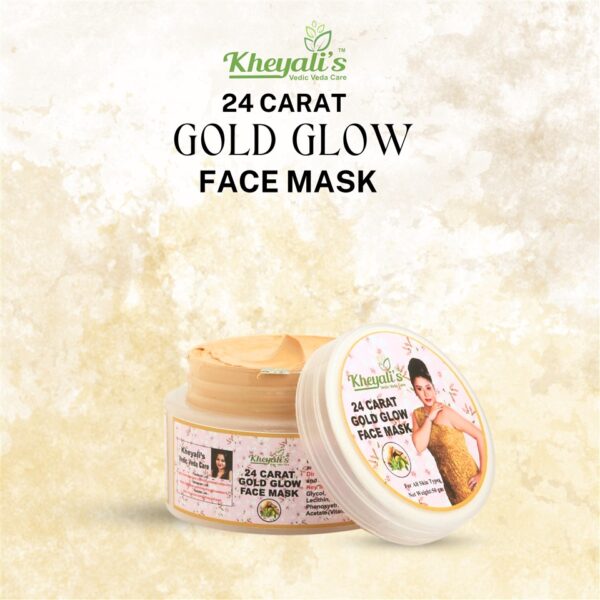 24 Carat Gold Glow Mask - 50 GMS