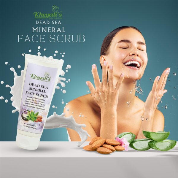 Dead Sea Mineral Face Scrub - 100 GMS