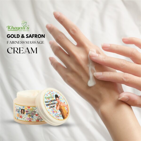 Gold & Saffron Fairness Massage Cream 50 GMS